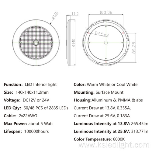 Upgraded Vehicle Puck Light 12v rv interior lighting